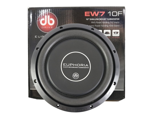 [EW710F] SUBWOOFER PLANO 10" DB DRIVE EUPHORIA EW7 10F
