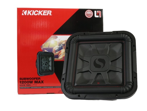 [L7T12] SUBWOOFER PLANO 12" KICKER CUADRADO L7T12