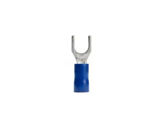 [SV5-5Y] Terminal Abierta Aislada Azul 3/16 #16-14