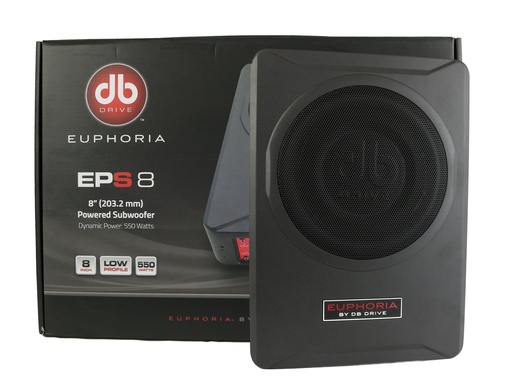 [EPS 8] SUBWOOFER AMPLIFICADO 8" DB DRIVE EUPHORIA EPS 8