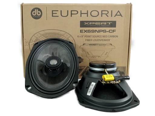 [EX69NPS-CF] MEDIOS RANGOS CON TWEETER 6X9" EUPOHORIA EXPERT BY DB DRIVE EX69NPS-CF