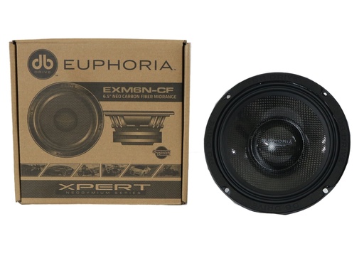 [EXM6N-CF] MEDIOS RANGOS 6.5" EUPOHORIA EXPERT BY DB DRIVE EXM6N-CF