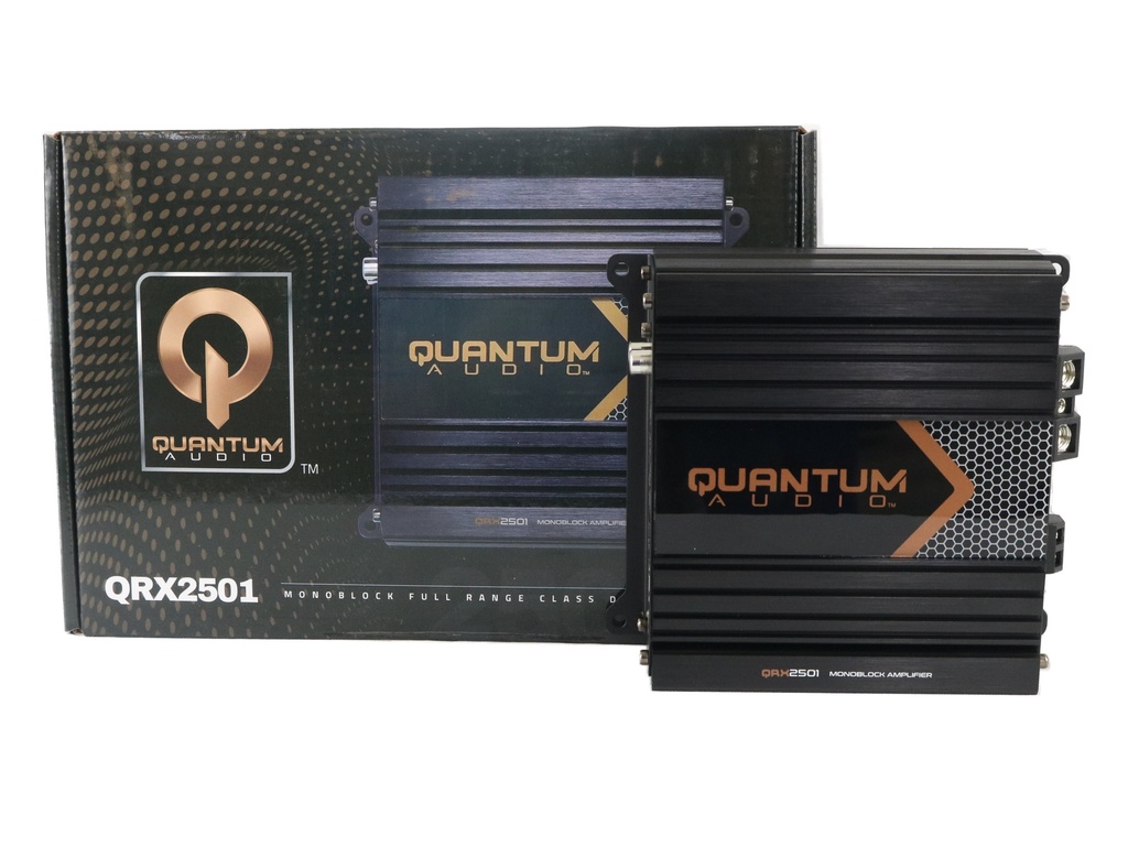 AMPLIFICADOR 1 CH QUANTUM AUDIO QRX2501