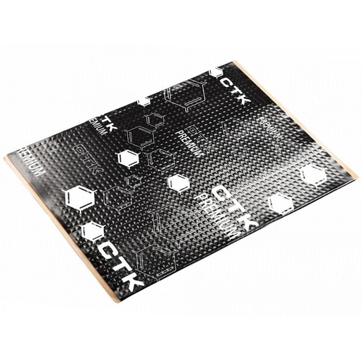 INSONORIZANTE BUTILO CON ALUMINIO CTK PREMIUM