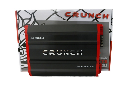 [GP-1500.4] AMPLIFICADOR 4 CH CRUNCH GP-1500.4