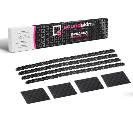 [SSK-RINGS V3] ANILLOS INSONORIZANTE UNIVERSAL SOUNDSKINS SSK-RINGS V3