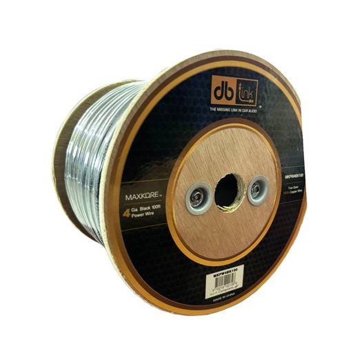 [MKPW4BK100] CABLE #4 NEGRO DB LINK MKPW4BK100