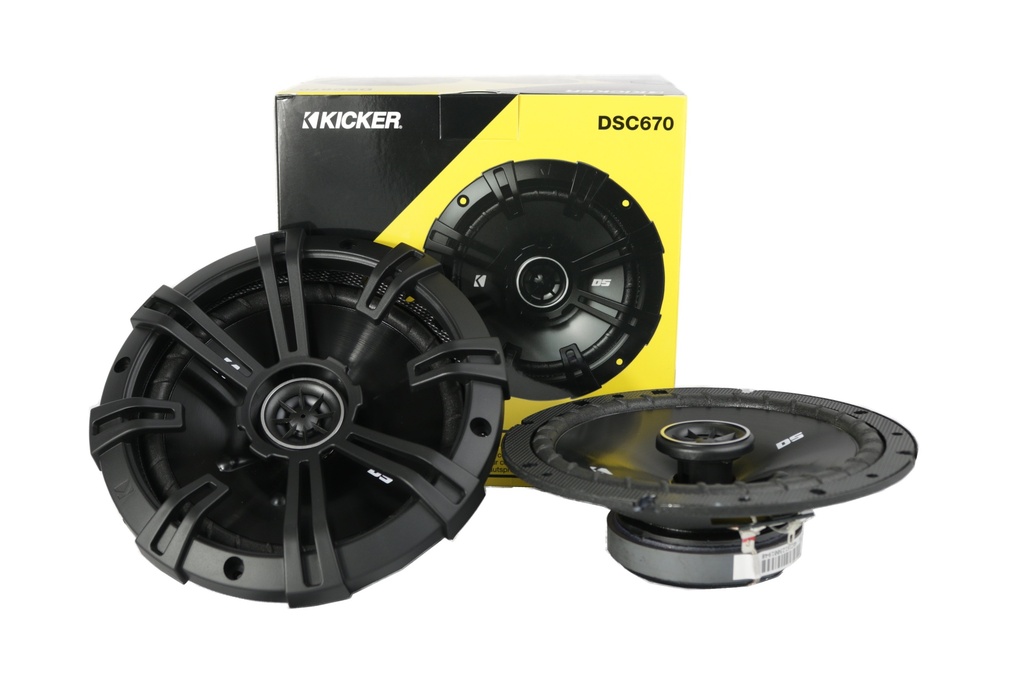 BOCINAS 6.5" KICKER DSC670