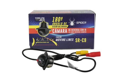 [SR-C9] CAMARA DE REVERSA SPIDER SR-C9
