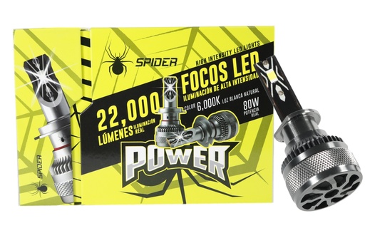 [SR-H1POWER] FOCOS LED SPIDER POWER SR-H1POWER