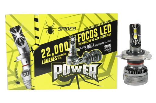 [SR-H4POWER] FOCOS LED SPIDER POWER SR-H4POWER