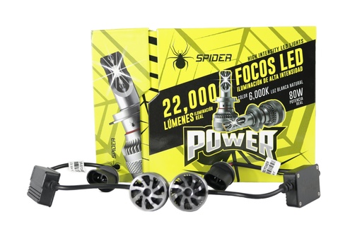 FOCOS LED SPIDER POWER SR-880POWER