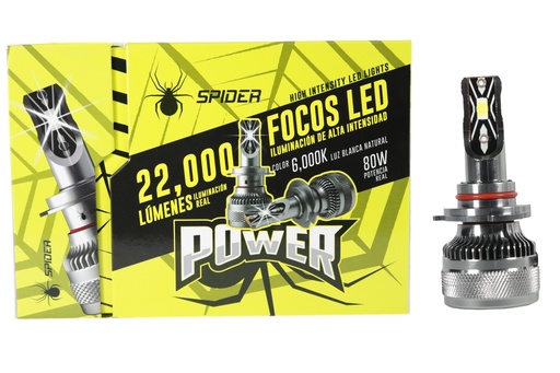 [SR-H10/9005POWER] FOCOS LED SPIDER POWER SR-H10/9005POWER