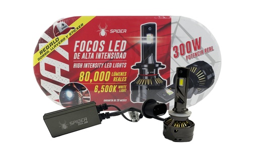 FOCOS LED SPIDER MAX300 SR-880MAX300