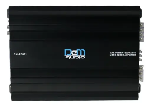 AMPLIFICADOR 1 CH DEM AUDIO DM-AD601