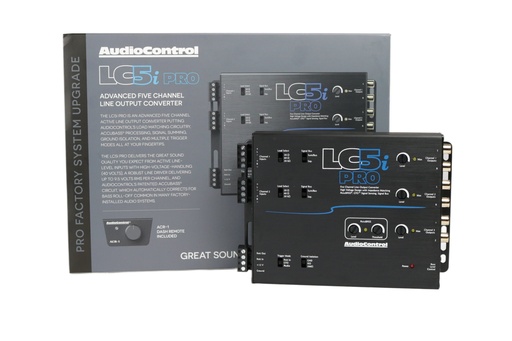 CONVERTIDOR DE ALTA Y BAJA AUDIO CONTROL LC5IPRO