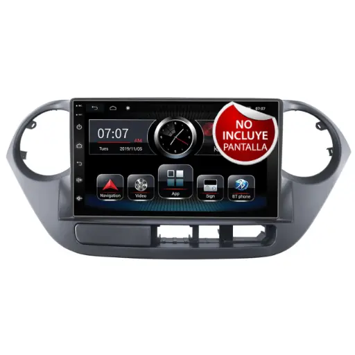 Frente 9" para Hyundai Grand i10 2014-2015, requiere arnés AR-HY02 HF AUDIO HF-921HY9