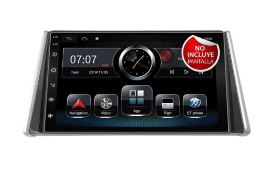 Frente 9" para Toyota RAV4 2019-2020, requiere CANBUS CAN-TY03 HF AUDIO HF-8005TO9