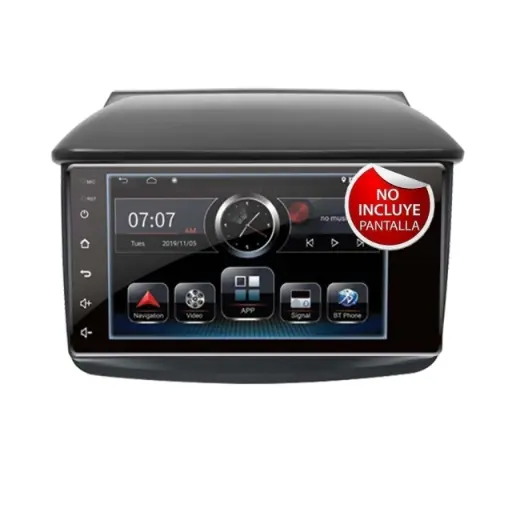 Frente 9" para Mitsubishi L200 2010-2015, requiere arnés AR-SL14 HF AUDIO HF-915MI9