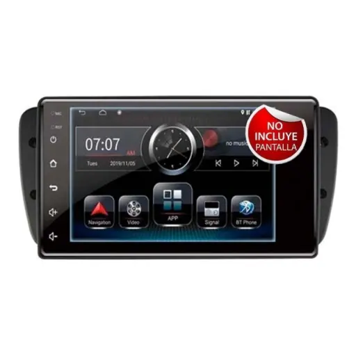 Frente 9" para Seat Ibiza 2009-2015, requiere CANBUS CAN-VW10 HF AUDIO HF-155SE9