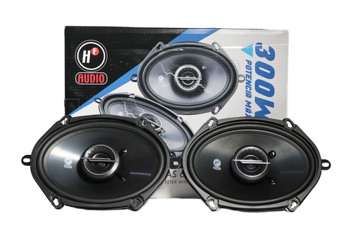 [HF-68] BOCINAS 5X7" HF AUDIO HF-68