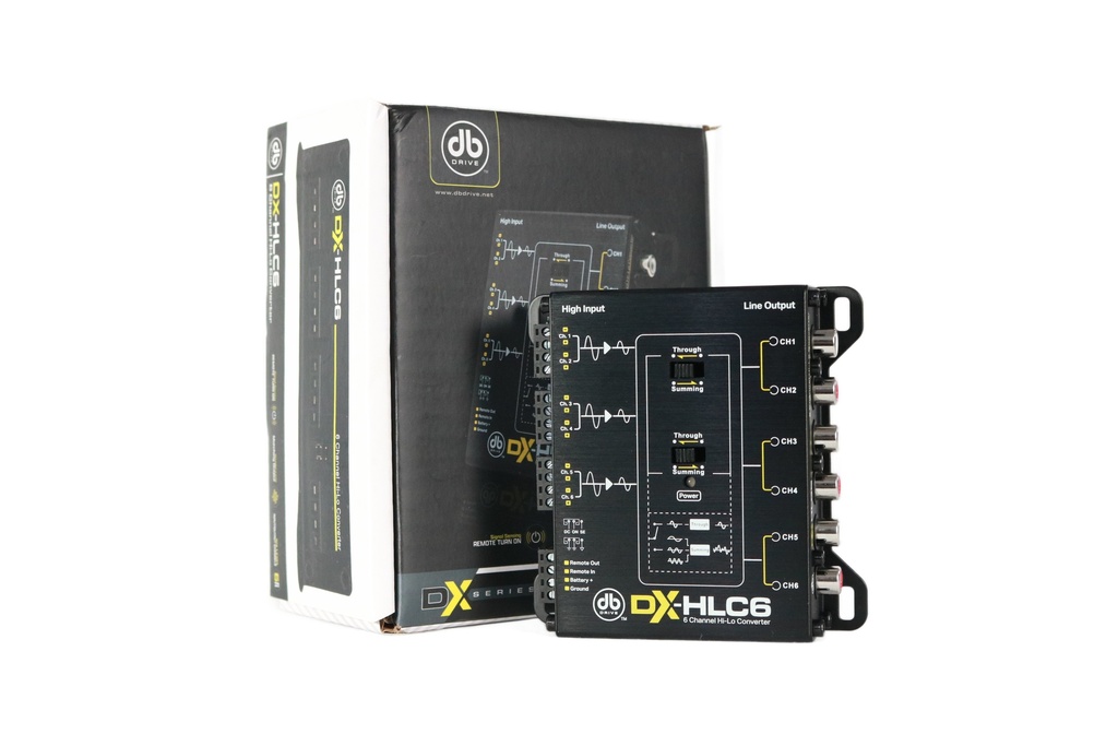 CONVERTIDOR DE ALTA Y BAJA DB DRIVE DX-HLC6