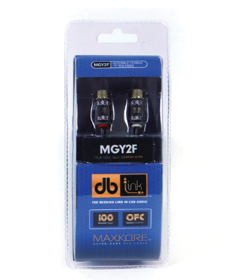 [MGY2F] RCA 15 CM "Y" 2 HEMBRAS 1 MACHO DB LINK MAXKORE MGY2F