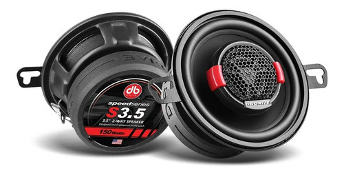 Parlantes Db Drive S3.5 Speed Series 3,5  2 Vías 40rms Color