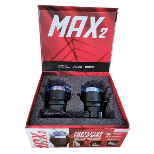 [SR-PROYECTORMAX2] PROYECTOR FAROS DE NIEBLA 3" SPIDER SR-PROYECTORMAX2