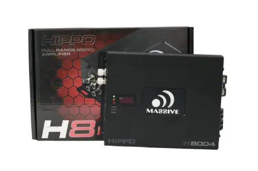 [H8004] AMPLIFICADOR 4 CH MASSIVE HIPPO H8004