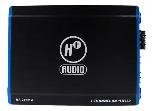 AMPLIFICADOR 4 CH HF AUDIO HF-2400.4