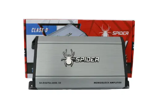 [SR-DIGITAL3000.1D] AMPLIFICADOR 1CH DIGITAL SPIDER SR-DIGITAL3000.1D