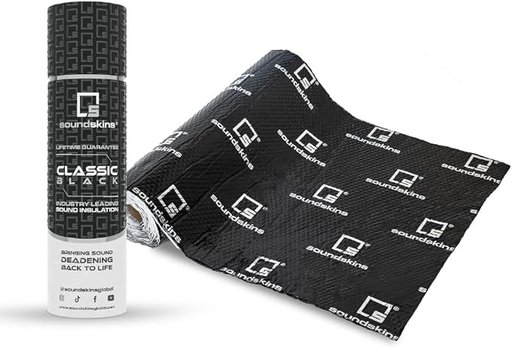 INSONORIZANTE BUTILO, ALUMINIO Y ESPONJA ACUSTICA SOUNDSKINS SSK-CLASSIC BLACK