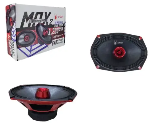MEDIOS RANGOS 6X9" CON DRIVER SPIDER SR-P69MAX2 (copia)