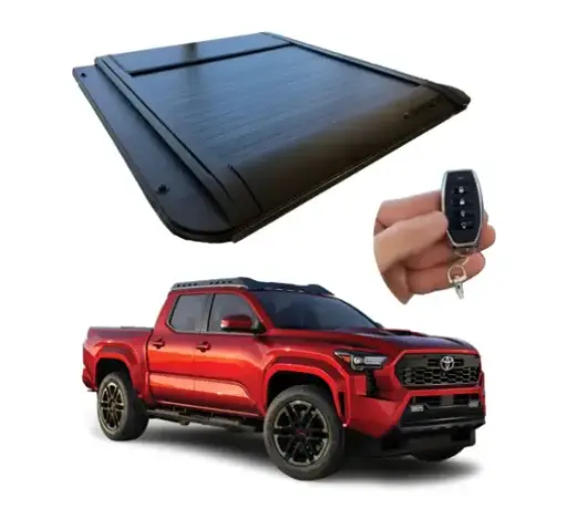 TAPA ELECTRICA ROLUP CORTINA ALUMINIO PARA TOYOTA TACOMA SPIDER POWERTACOMA