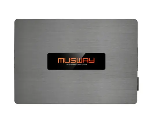 [M6 PRO] AMPLIFICADOR 6 CH/DSP 10 CANALES MUSWAY M6 PRO