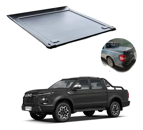TAPA ROLUP CORTINA ALUMINIO MANUAL PARA JAC T9 SPIDER ROLUPT9