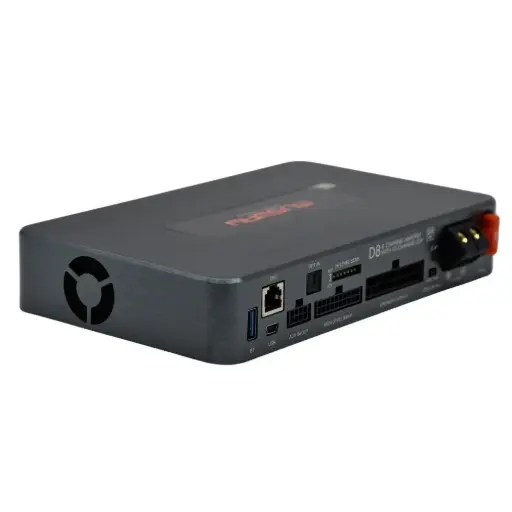 AMPLIFICADOR 8 CANALES CON DSP MUSWAY D8v4