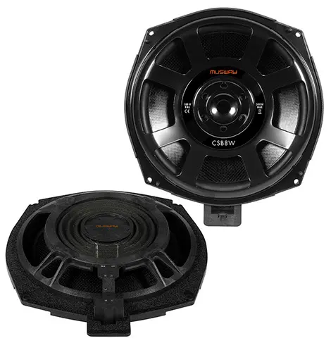 SUBWOOFER 8" MUSWAY P/BMW SERIE E/F/G CSB8W