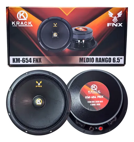 MEDIO RANGO 6.5" KRACK AUDIO KM-654FNX