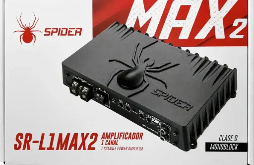 AMPLIFICADOR 1 CH SPIDER SR-L1MAX2