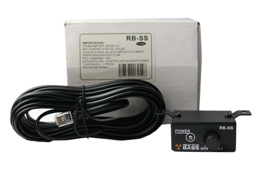 [RB-SS] CONTROL CON CABLE DE EPICENTER 6 HILOS REACTIVE BASS RB-SS