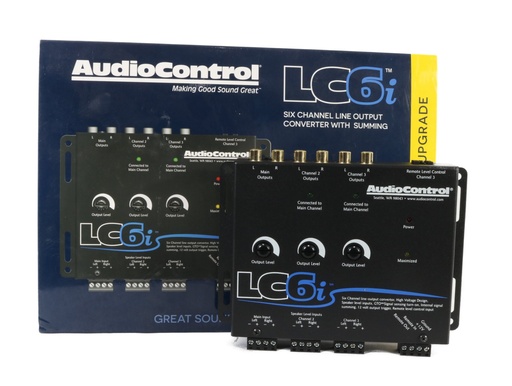 CONVERTIDOR DE ALTA Y BAJA AUDIO CONTROL  LC6I