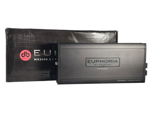 [MX2000.1] AMPLIFICADOR 1 CH DB DRIVE EUPHORIA MX2000.1