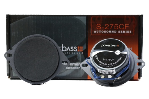 [S-275CF] BOCINAS 2.75" POWER BASS S-275CF