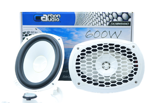 [CA-SMW6069ET] BOCINAS 6X9" CARBON AUDIO MARINO CA-SMW6069ET