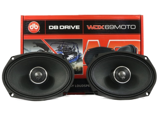 [WDX69MOTO] MEDIOS RANGOS CON TWEETER 6X9" DB DRIVE WDX69MOTO