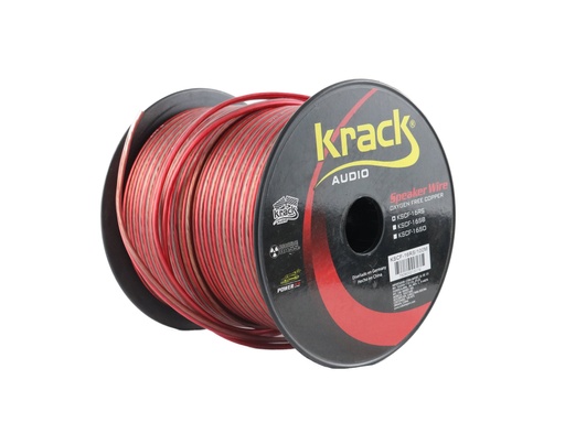 CABLE DE BOCINA #16 100FT KRACK KSCF-16RSV