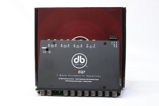 [E6 EQ7] ECUALIZADOR 7 BANDAS DB DRIVE E6 EQ7