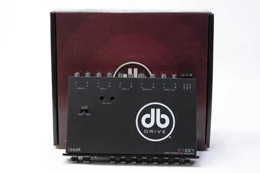 [E7 EQ7] ECUALIZADOR 7 BANDAS DB DRIVE E7 EQ7